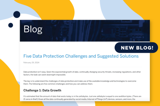 Five Data Protection Challenges and Suggested Solutions