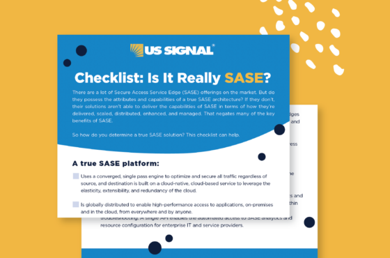Checklist: Is It Really SASE?
