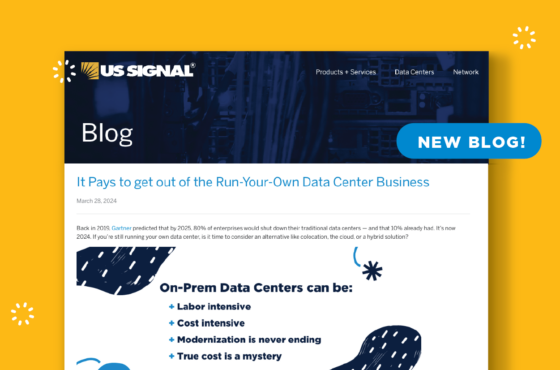 It Pays to get out of the Run-Your-Own Data Center Business