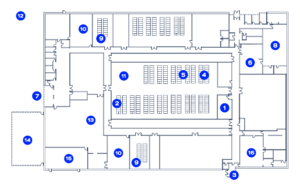 detroit michigan data center floor plan