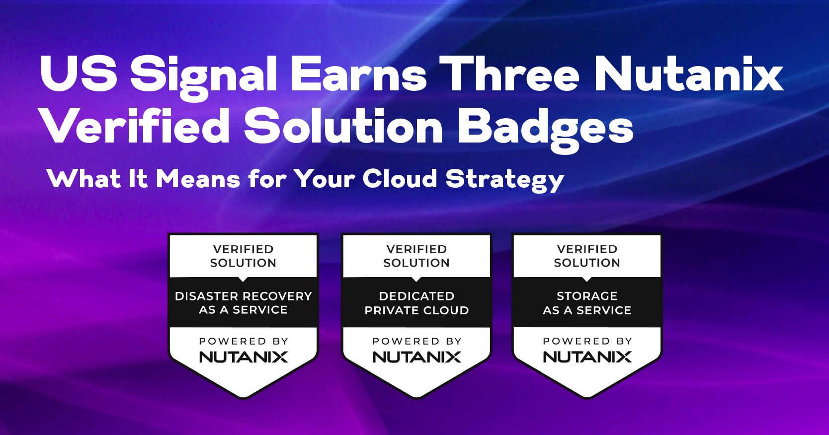 Nutanix Verified Solution Badges