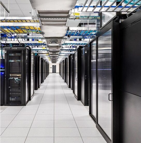 US Signal data center interior