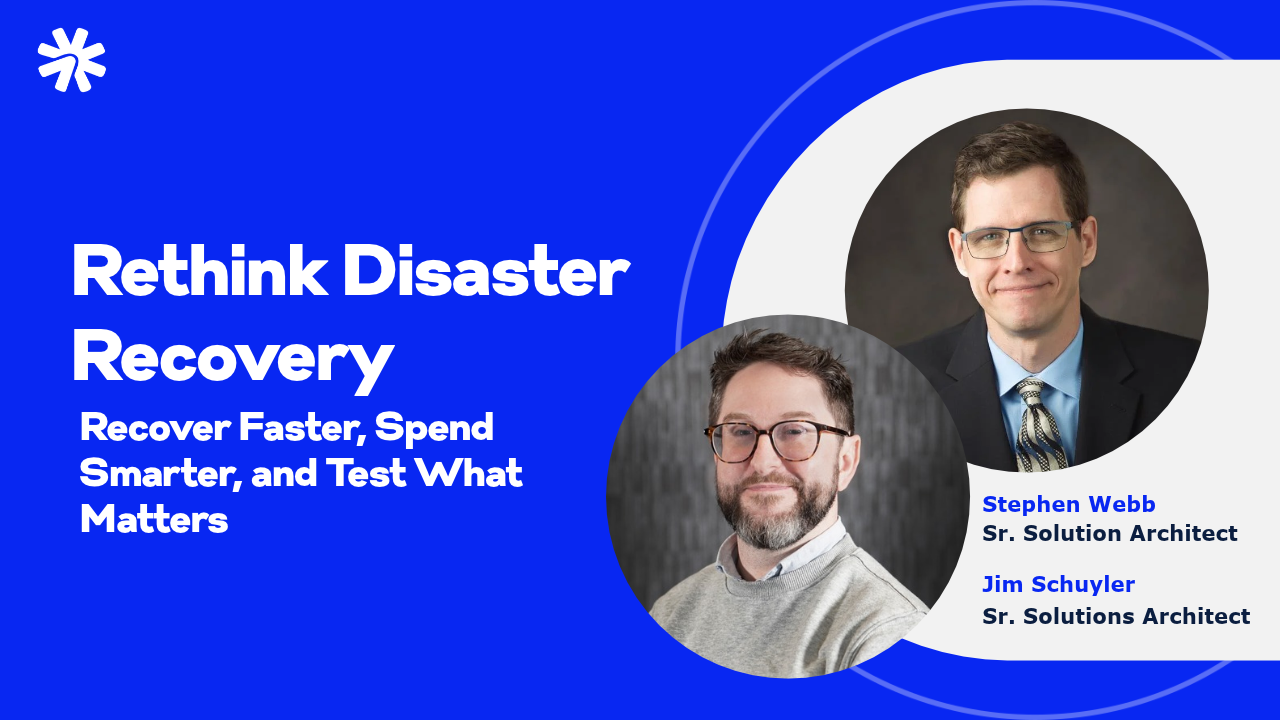 rethink disaster recovery